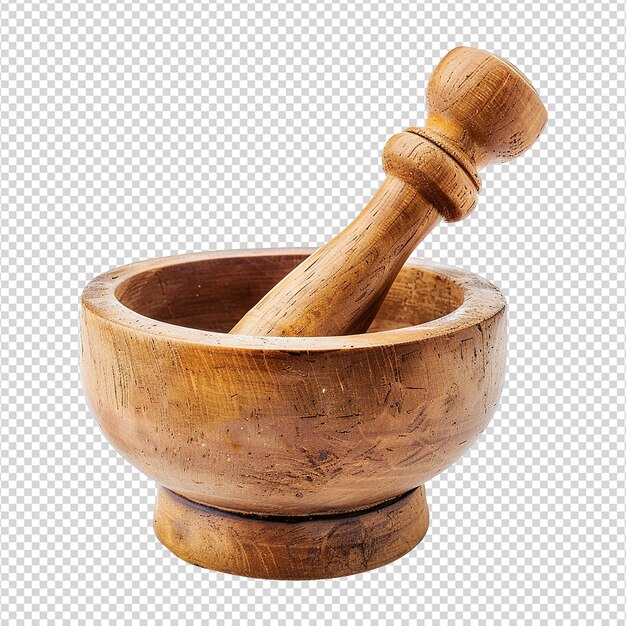 PSD pestle aislado en un fondo transparente png