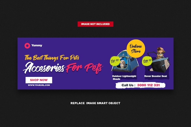 PSD pet shop fb-slider