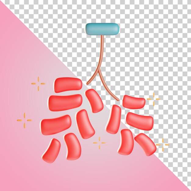 petardo 3d ilustración