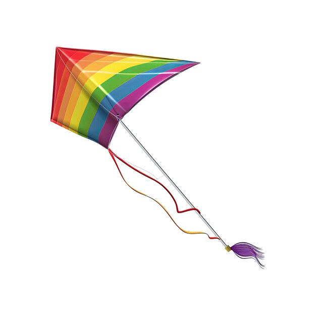 PSD le petit cerf-volant arc-en-ciel