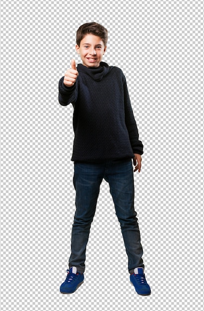 Petit garçon, sourire
