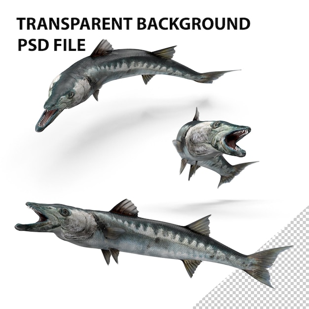 Pez Barracuda PNG