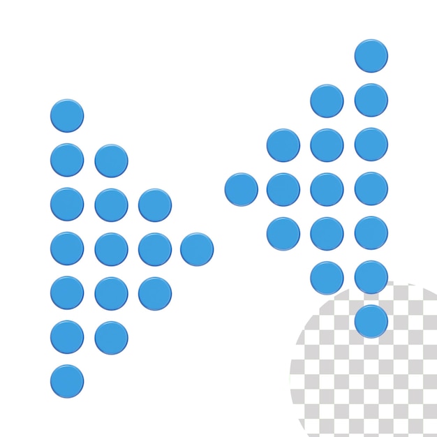 Pfeil 3D-Symbol