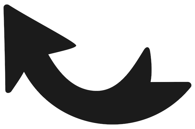 Pfeil-Illustration isoliert