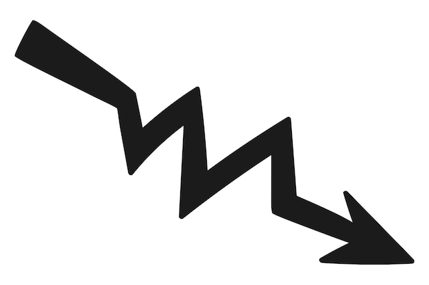 Pfeil-Illustration isoliert