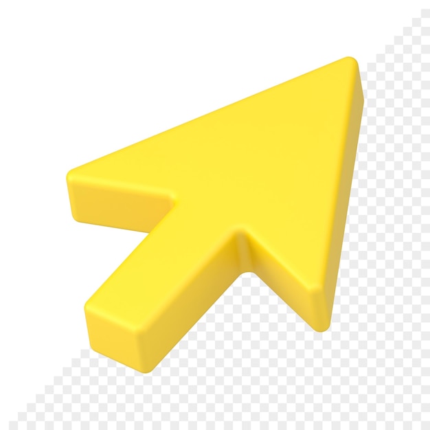 Pfeilzeiger 3D-Symbol