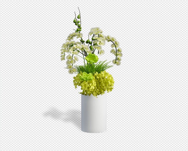 Pflanzen Sie 3D-Rendering