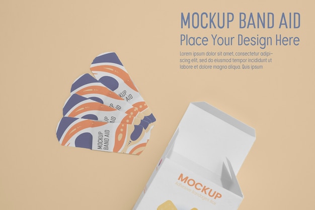 PSD pflaster-mockup-design