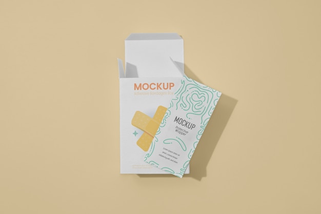 PSD pflaster-mockup-design