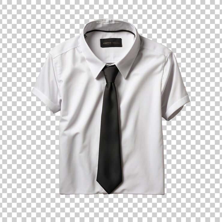 PSD une photo d'une chemise avec une étiquette qui dit t-shirt