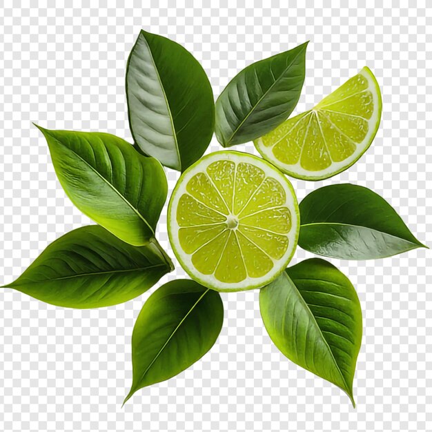 PSD photo d'un demi-png de citron isolé sur un fond transparent psd premium