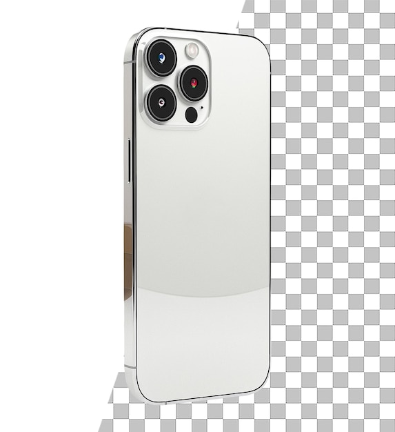 PSD photo isolée d'un smartphone avec un fond transparent