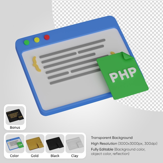 php web 3d