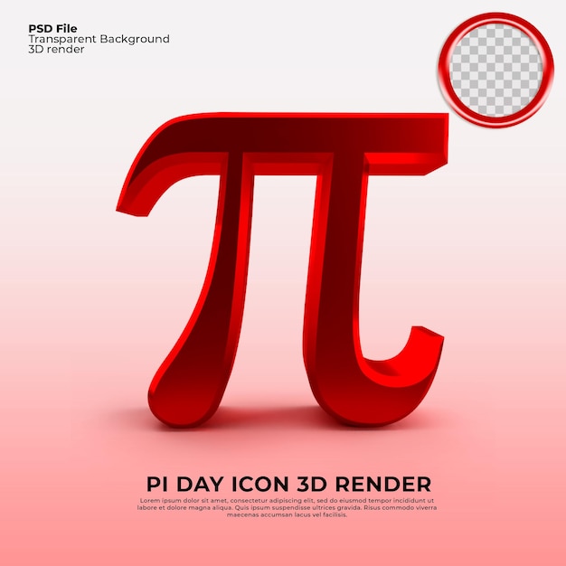 Pi day 2022 3d-rendering