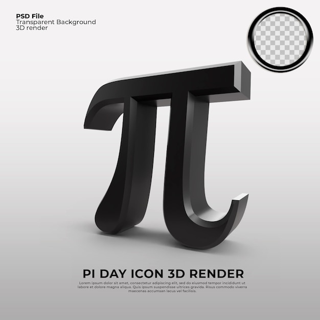 Pi Day 2022 Rendering 3D