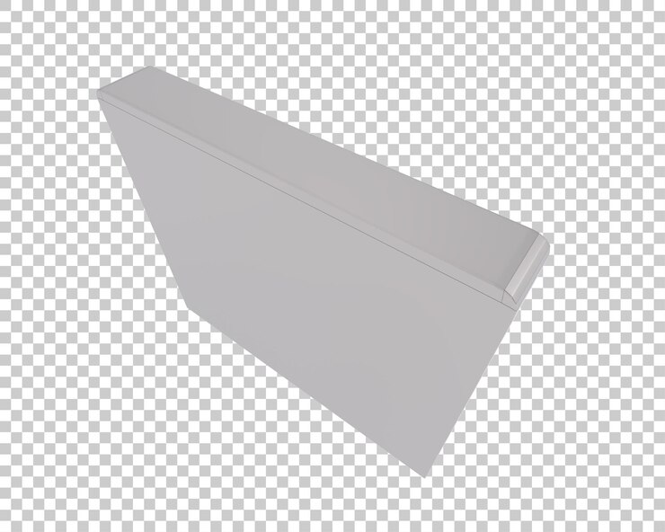 PSD piano aislado sobre fondo transparente ilustración de renderizado 3d