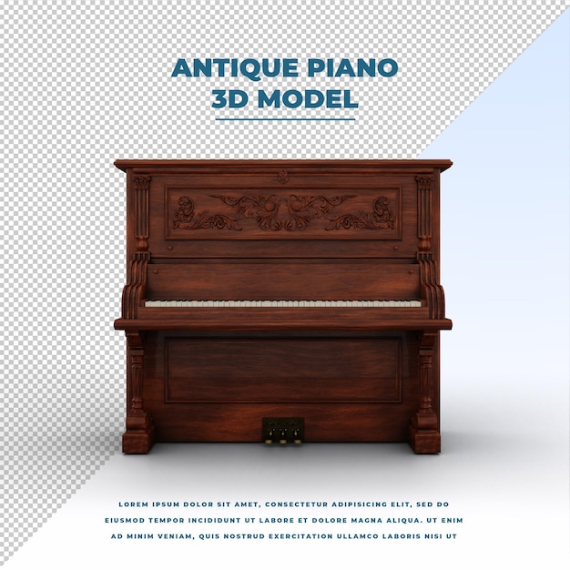 piano antiguo