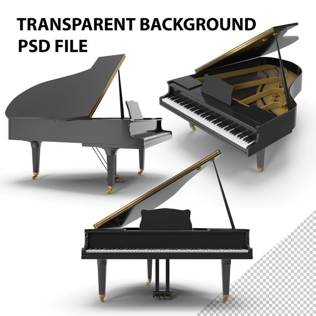 Piano de cauda PNG