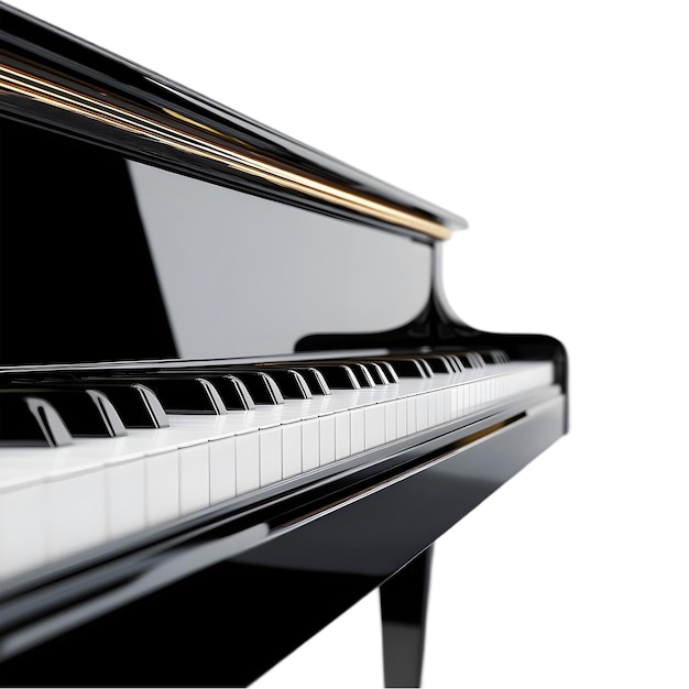 Piano de cauda preto
