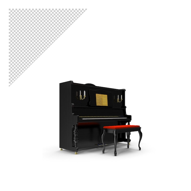 PSD piano png