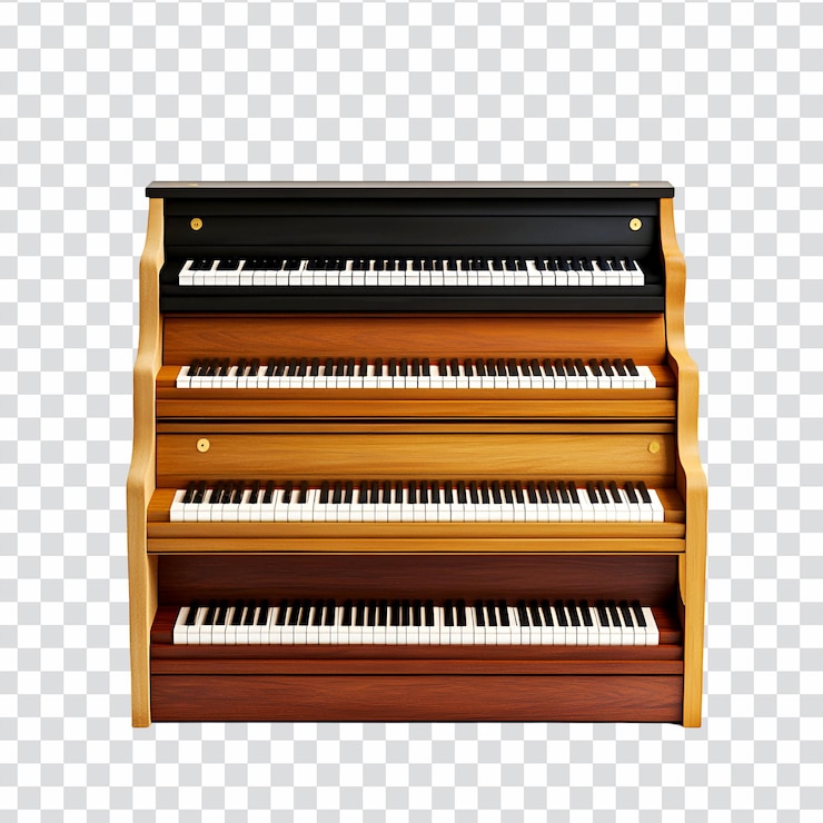 PSD pianoforte a più strati con custodia e tasti in legno