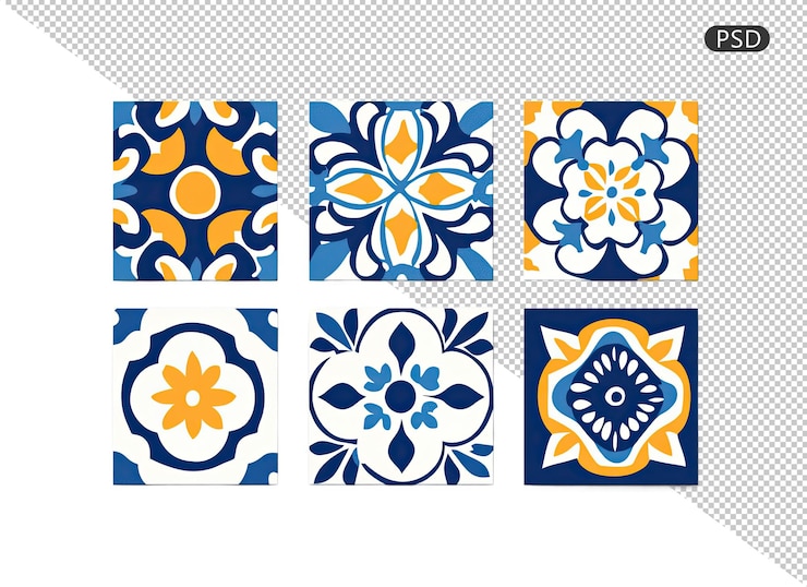 PSD piastrelle decorative in mosaico marocchino
