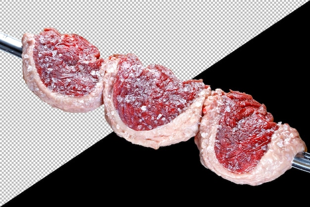 PSD picanha brasileña carne cruda