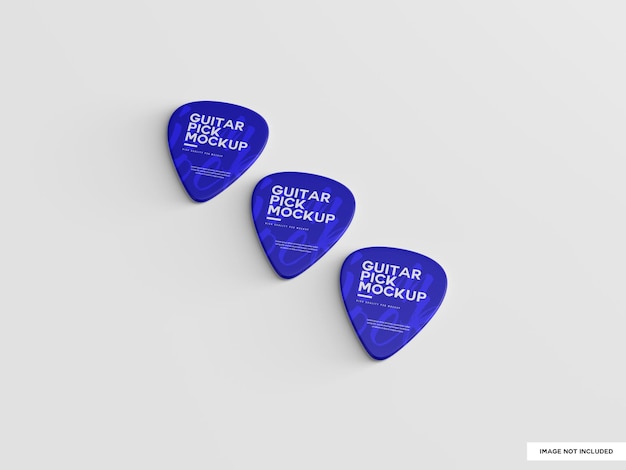 Pick Mockup de guitarra