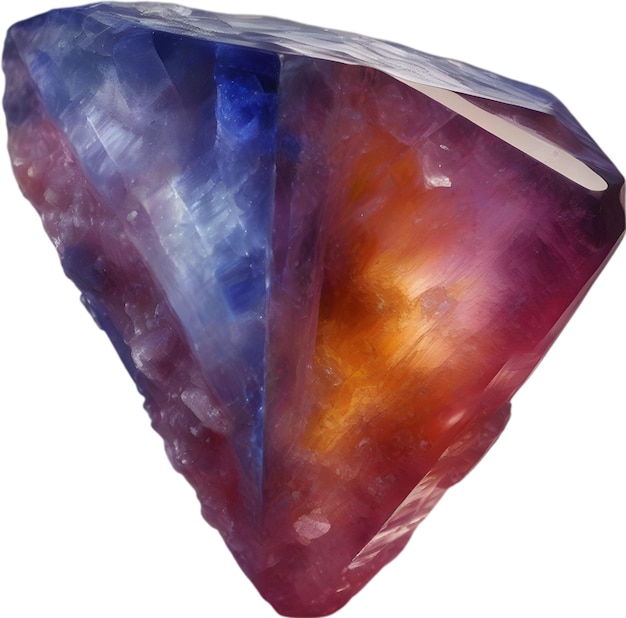 PSD la piedra de zafiro es una piedra preciosa de colores.