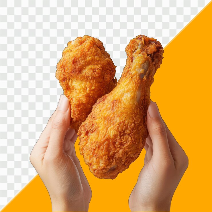 PSD piernas de pollo fritas y crujientes