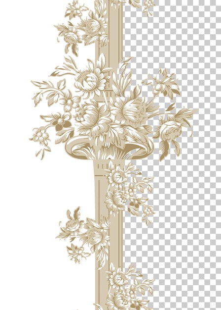 Pietra elementi barocchi motivi di decorazione