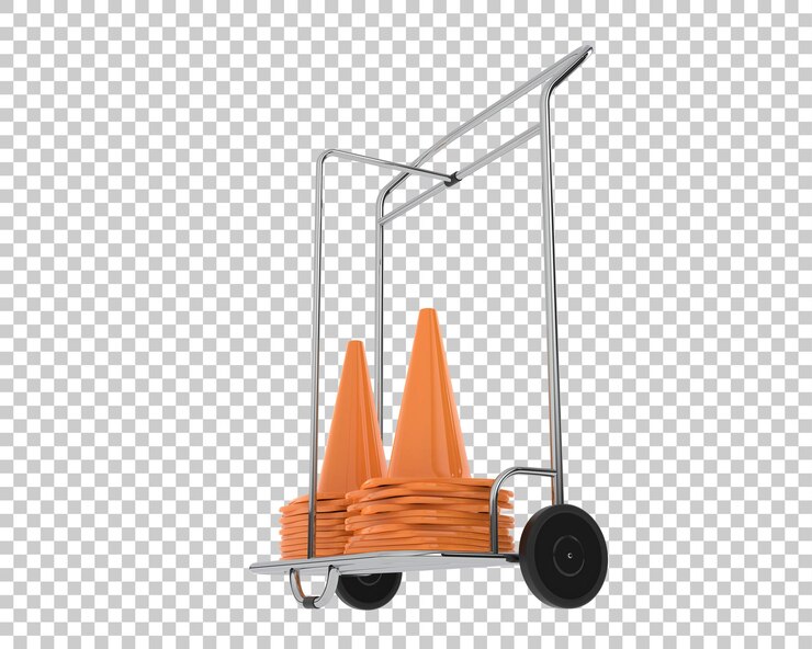 PSD pietre miliari su sfondo trasparente 3d rendering illustrazione
