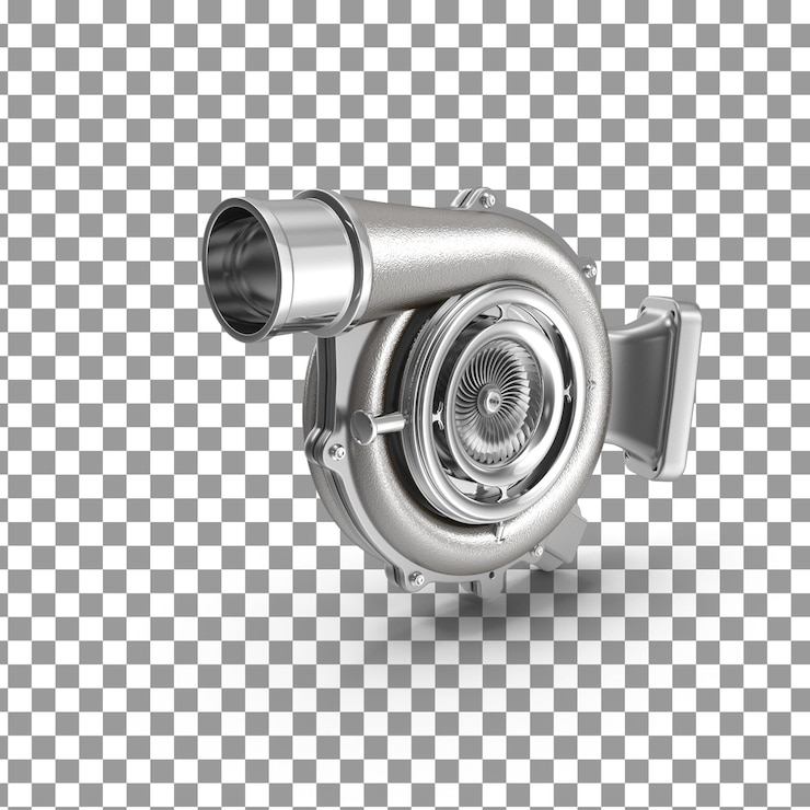 PSD piezas de la máquina sobre fondo aislado y transparente