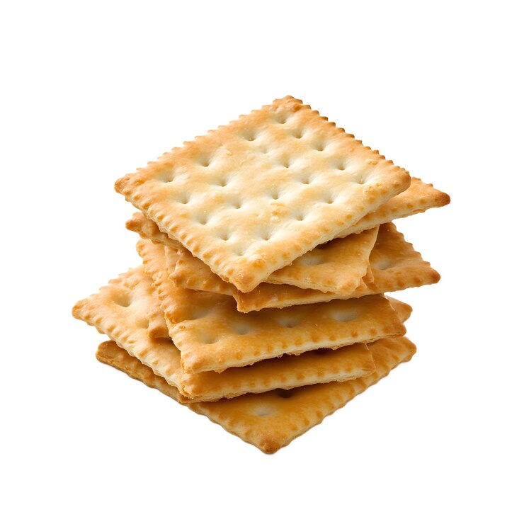 PSD una pila de galletas crujientes