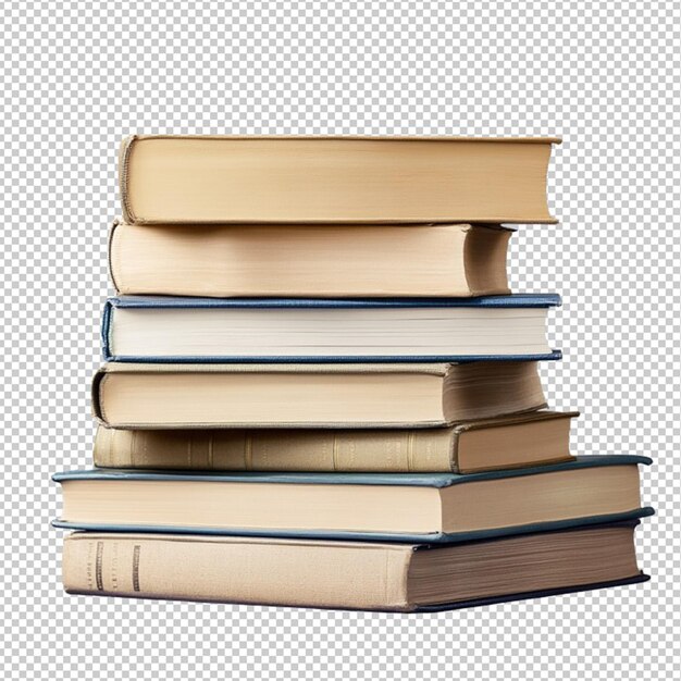 Una pila de libros colocados uno encima del otro