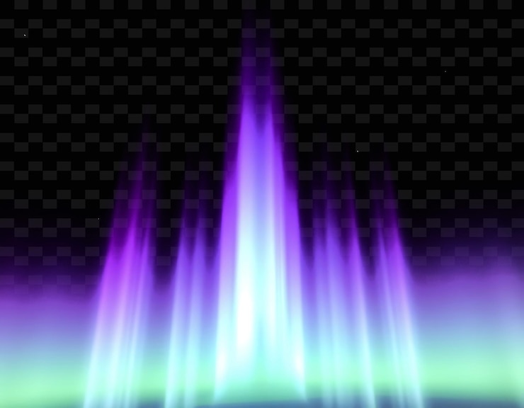 PSD pilar aurora altas columnas verticales de luz que brillan constantemente de y2k neon inspirado en la textura de la luz