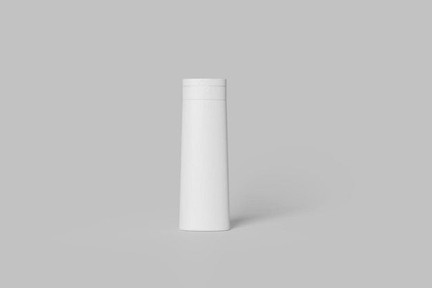 une pile blanche de tasses de papier sur un fond gris