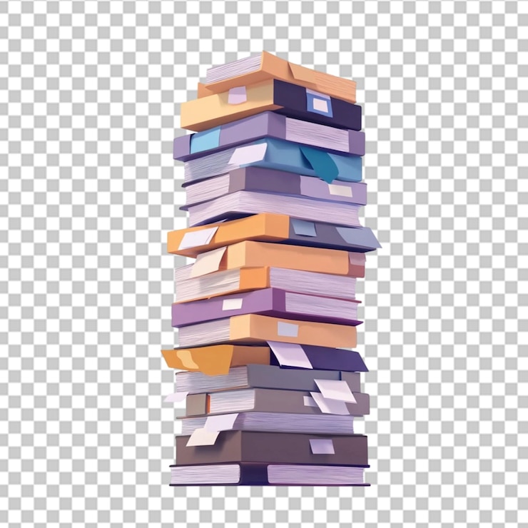 PSD pile de documents