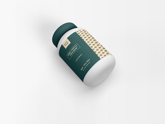 Pill Bottle Mockup