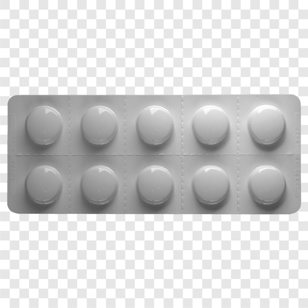 Pillole mediche trasparenti