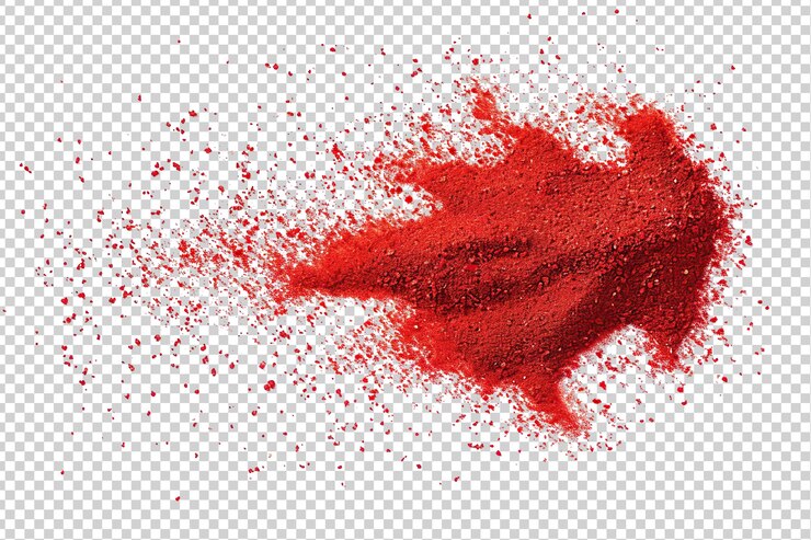 PSD pimienta roja en polvo de pimentón