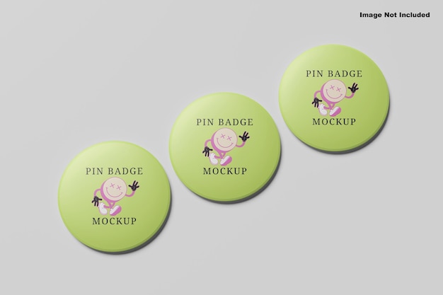 Pin mockup