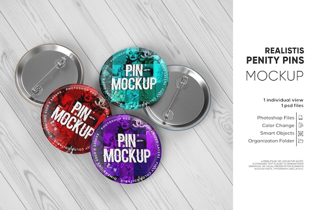 Pin-Mockup