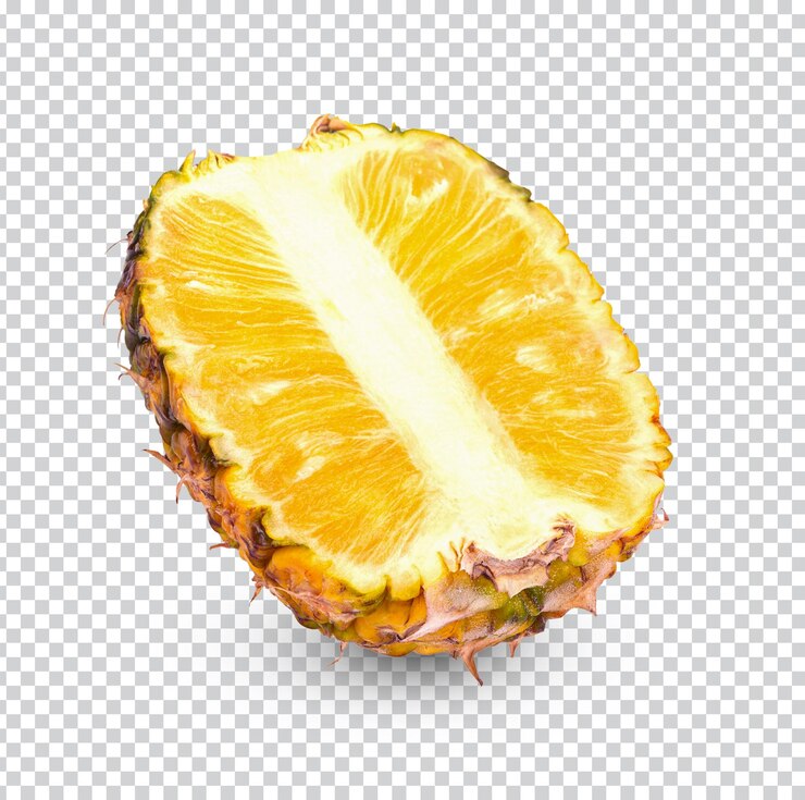 PSD piña aislada premium psd