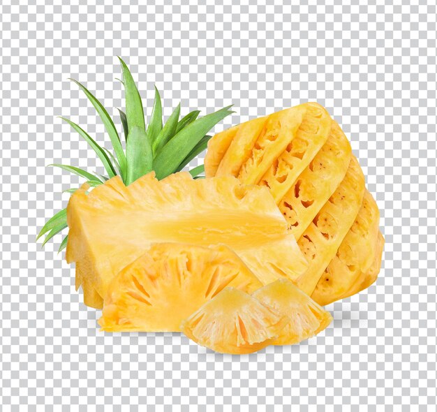 Piña fresca aislada Premium Psd