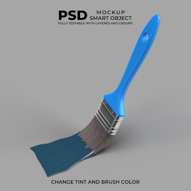 PSD pinceau de peinture psd