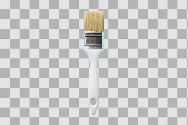 Pincel de cerdas de tinta PNG isolado em fundo branco