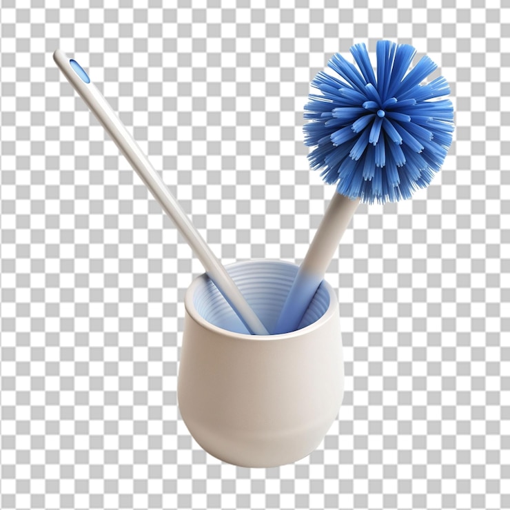 PSD pincel de inodoro en 3d