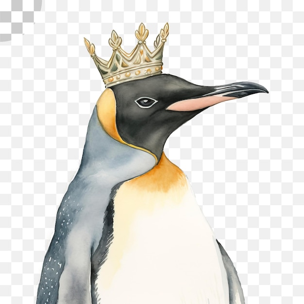 PSD pinguin-könig der welt - pinguin-königspinguin png herunterladen