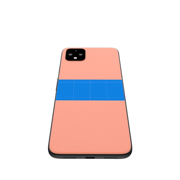 PSD pink back mobile modell